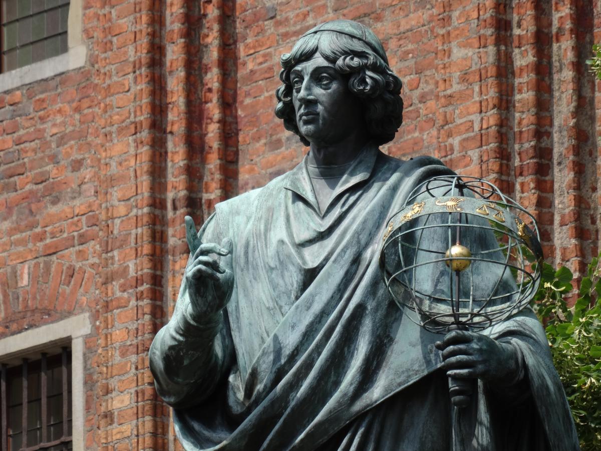 Pomnik Kopernika w Toruniu