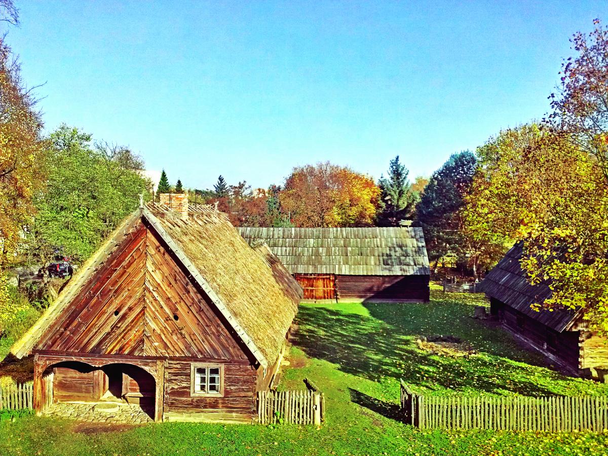 Open air museum in Torun