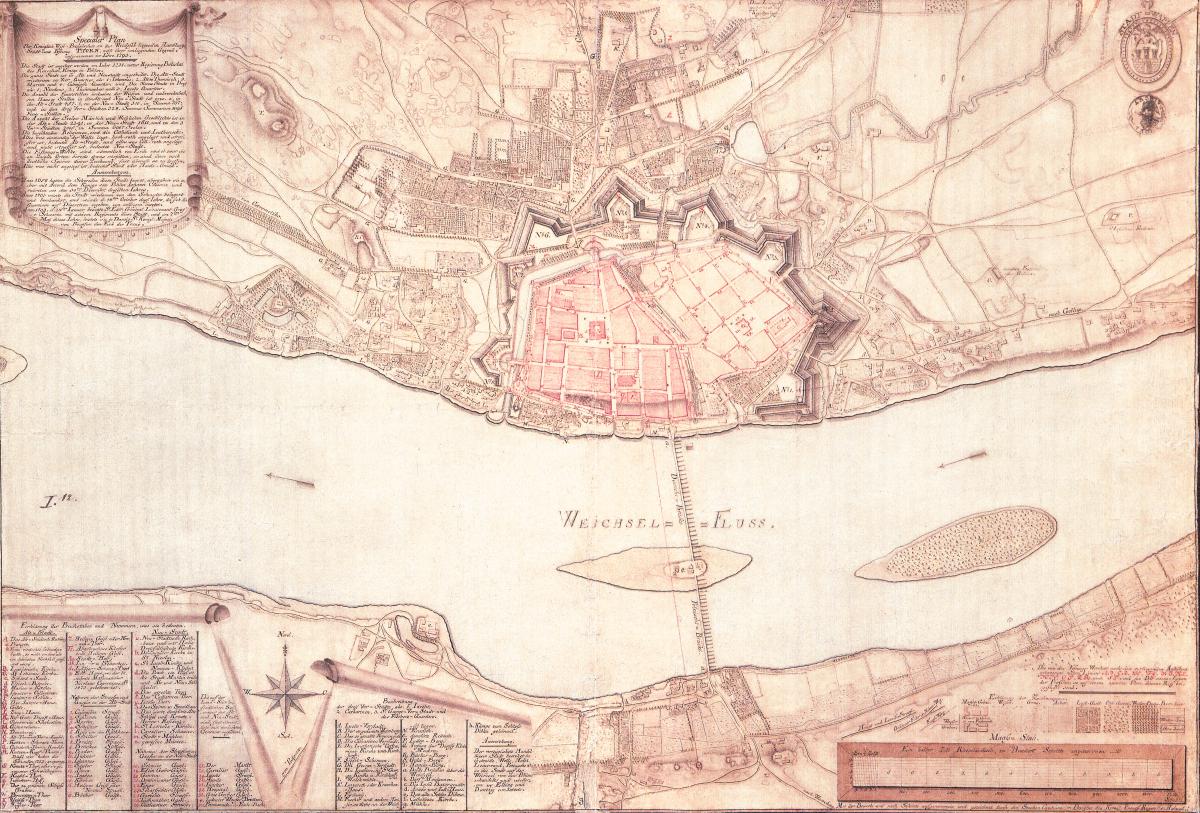 Plan miasta z 1793 r.