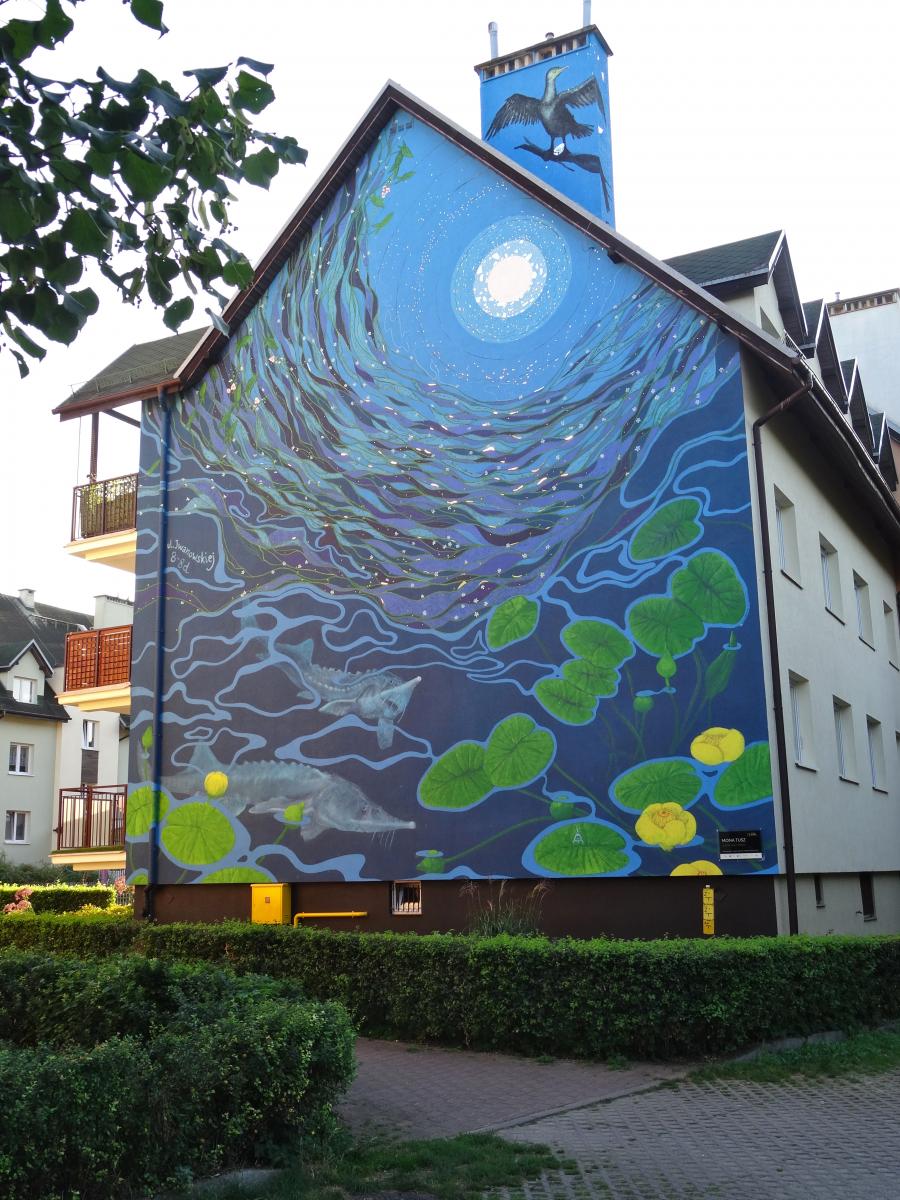 mural - Wisła