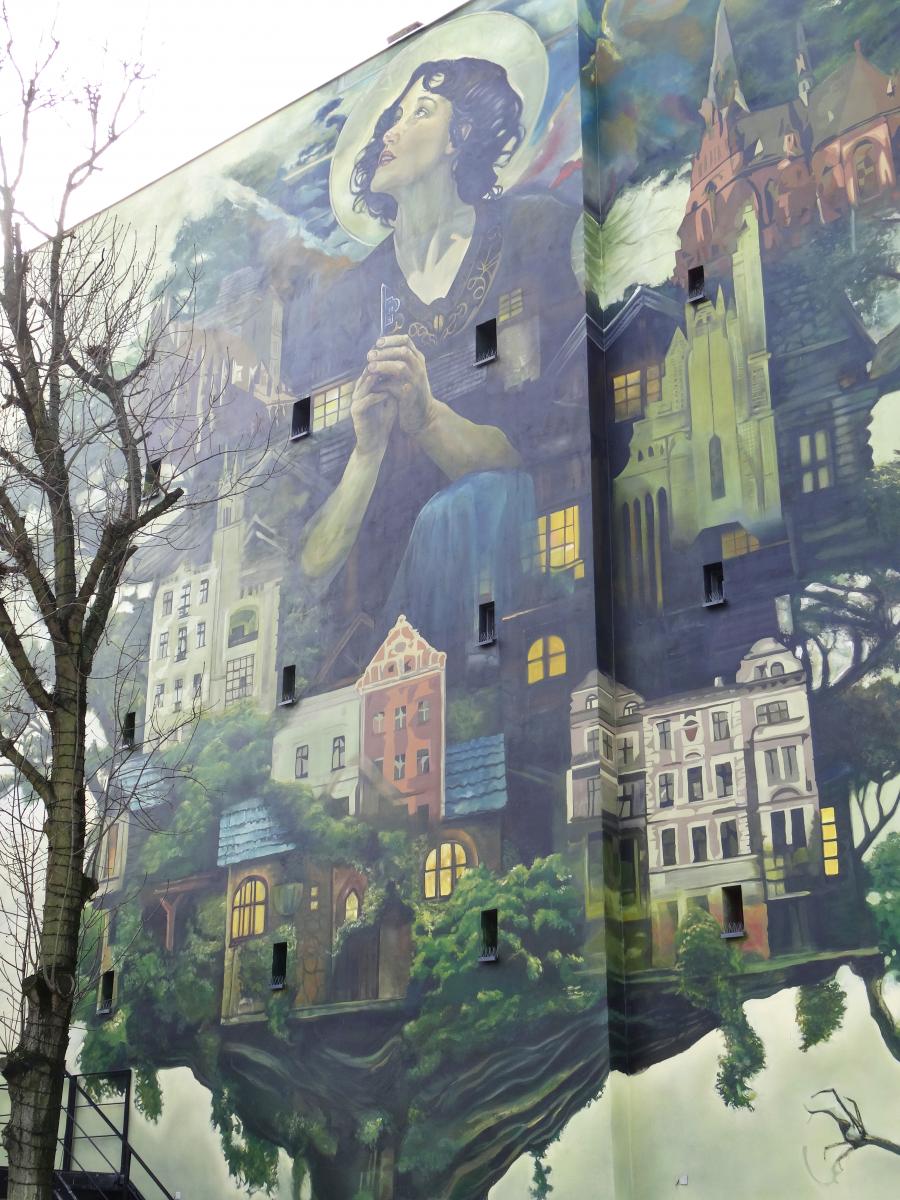 Mural " Piecza Toruńsska"