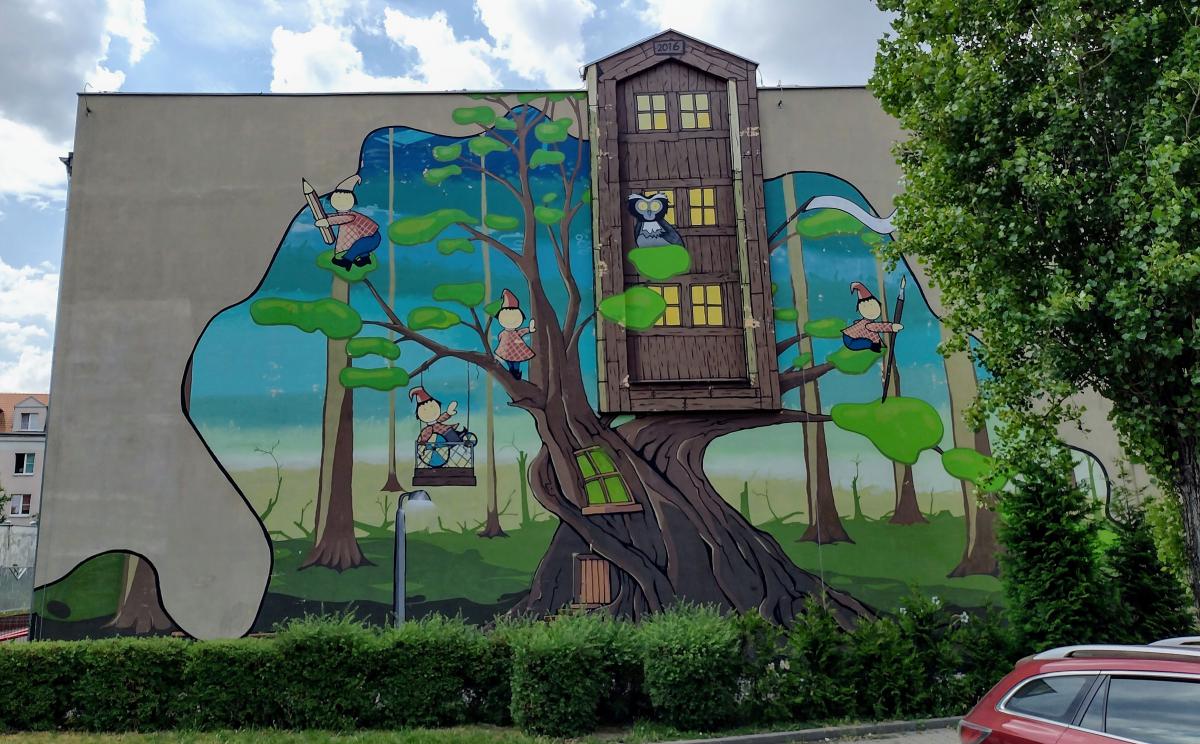 Toruński street art
