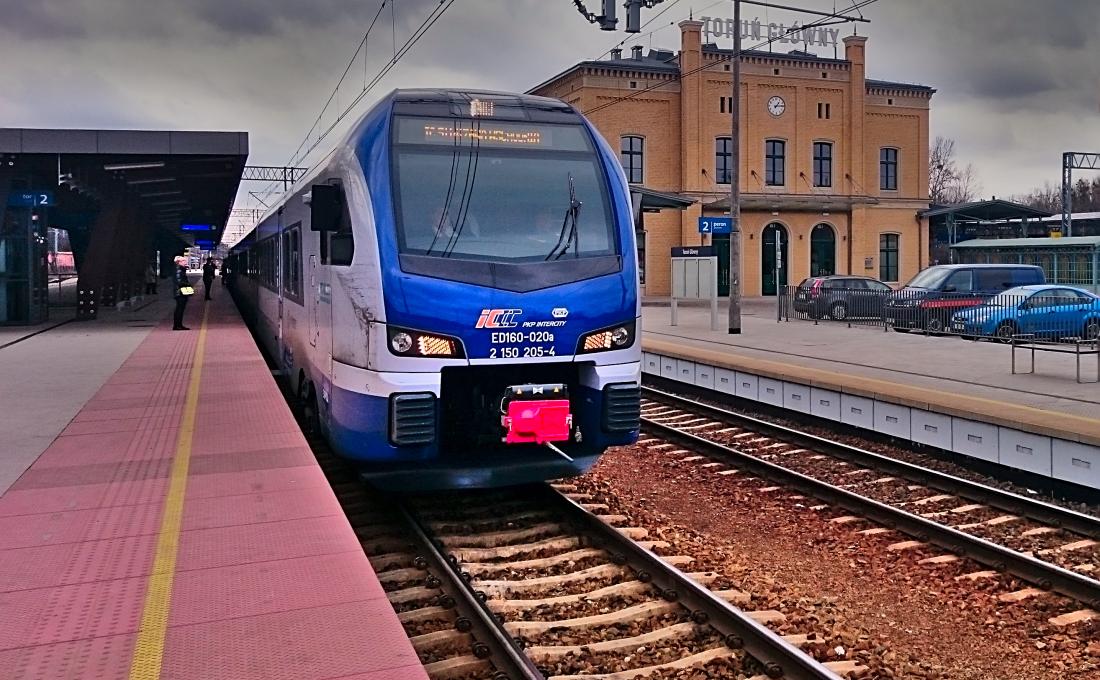 PKP Toruń Główny Central Train Station
