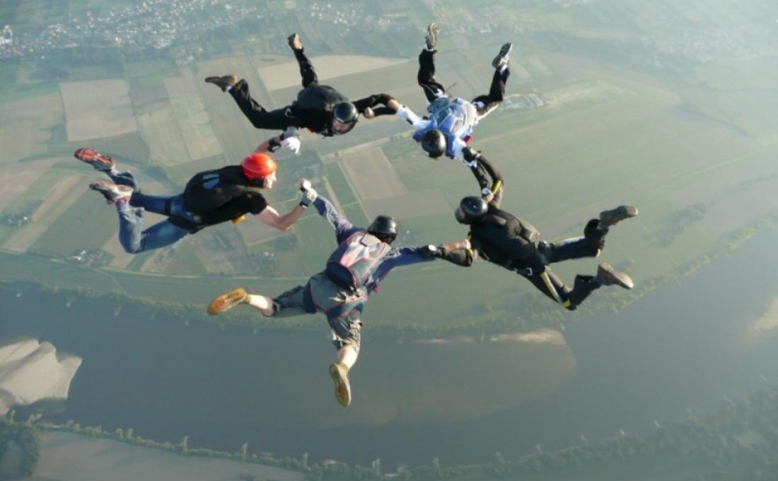 Skydiving