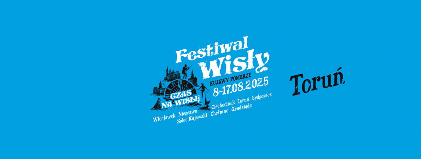 Festiwal Wisły w Toruniu - baner
