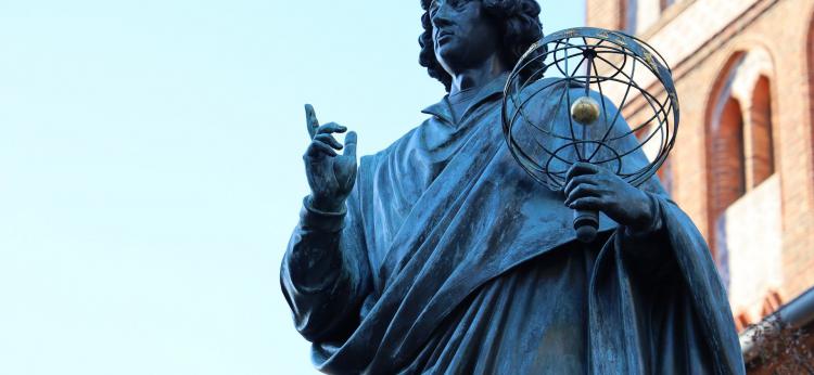 zdjęcie pomnika Kopernika