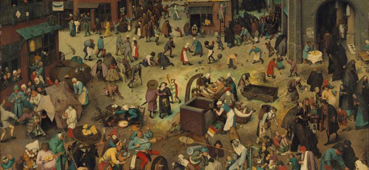 Pieter Breugel, Walka karnawału z postem