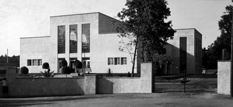 Hala wystawowa w Toruniu, proj. K. Ulatowski, 1928 r.
