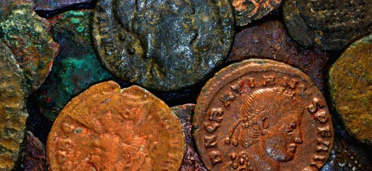 zdjęcie dawnych monet